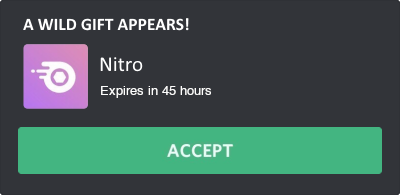 Activate your free Nitro now